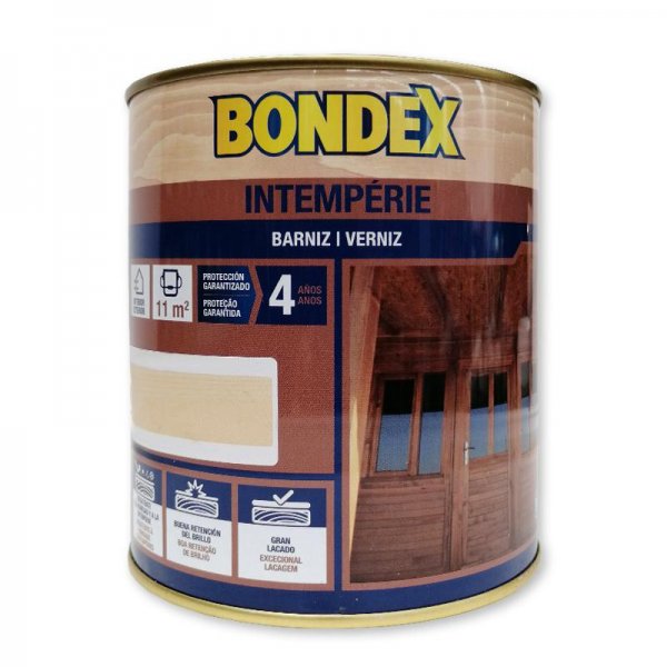 Bondex intemperie brilhante carvalho escuro 0,75 lt Dyrup 