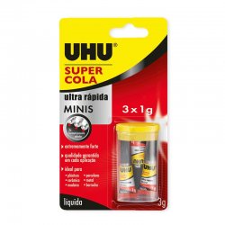 UHU Super Minis 3 x 1g
