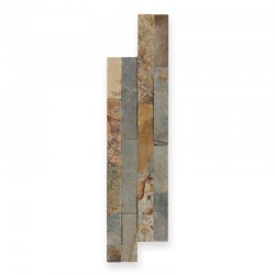 Pedra natural multicolor STR 15x55 (0,66m2) Streightex 