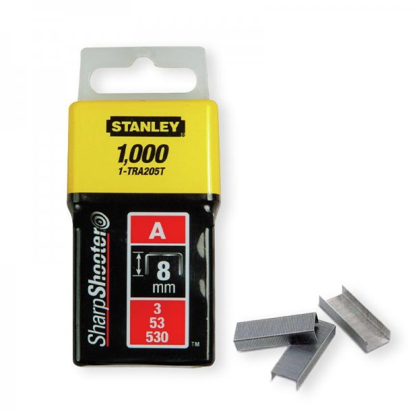 Agrafos 8mm 1-TRA205T (emb.1000) Stanley 
