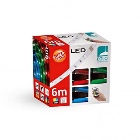 Fita led 6m RGB Eglo 13533