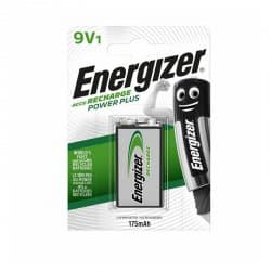 Pack 1 pilha recarregavel HR22 (9V) 175mAh Energizer 