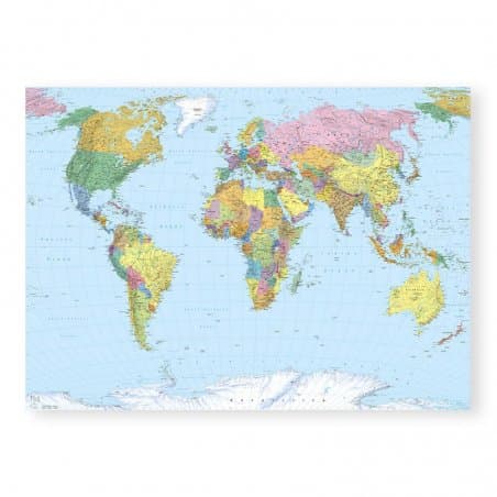 Fotomural worldmap 254x184...