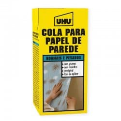 Cola papel parede normais e...