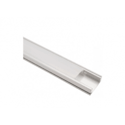 Calha de aluminio saliente 2mt