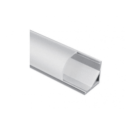 Calha de aluminio de canto 2mt