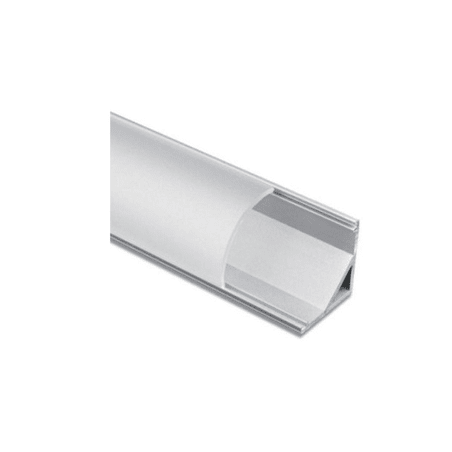 Calha de aluminio de canto 2mt