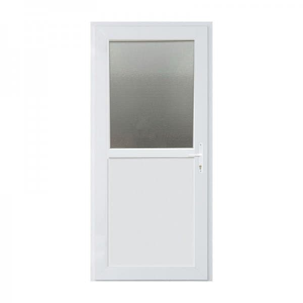 Porta exterior Drava 208x98 vidro fosco direita Jewe 