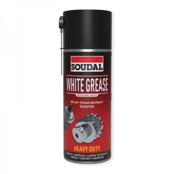 Spray white grease 400ml Soudal 