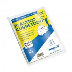 Cobert. plast fino p/protec...