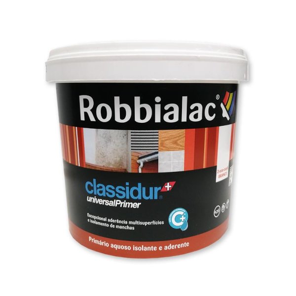 Universal primer classidur branco 3/4l 098-0001 Robbialac FP 