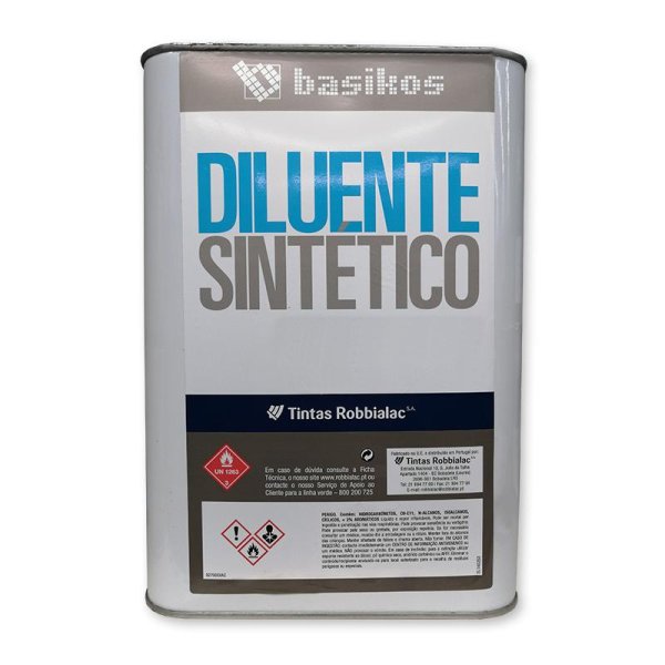 Diluente sintetico 5 lt 9270002 Robbialac NT 