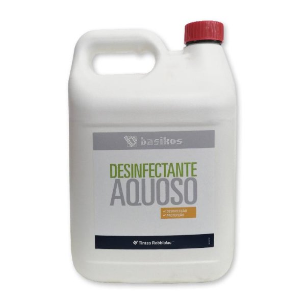 Desinfetante aquoso 5lt 909-0012 basikos Robbialac NT 