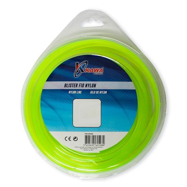 Blister fio nylon 2.0 mm 15mt redondo Kawapower Bricoferr 