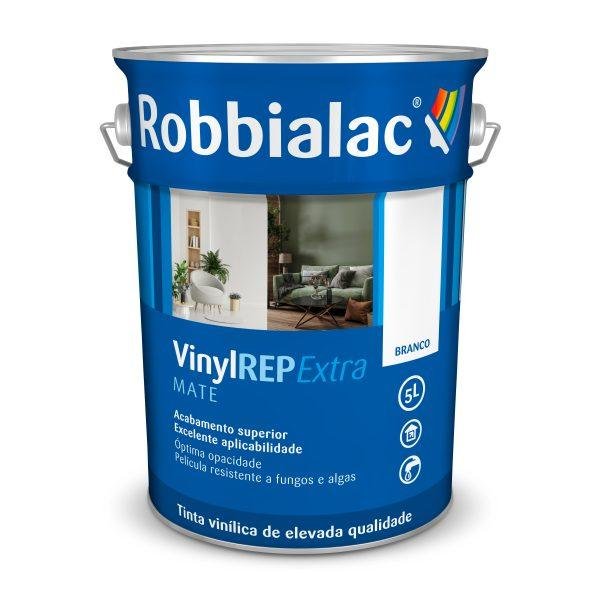 Vinylrep Extra branco 5 LT Robbialac FP 