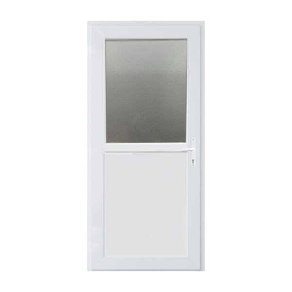 Porta exterior Drava 208x98 vidro fosco direita Jewe 