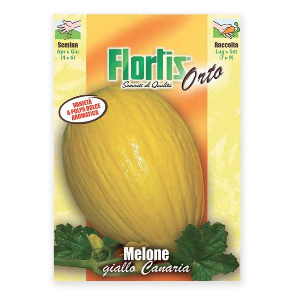 Semente melao giallo canaria Flortis 