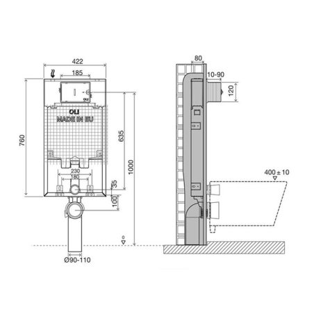 Estrutura OLI80 Simflex +...