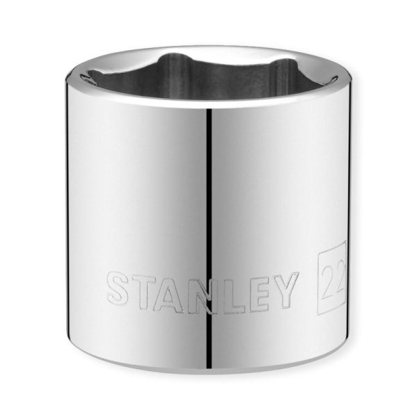 Chave caixa 3/8" 22mm Stanley 