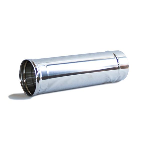 Tubo rigido inox 80x1000 pellets Portoflex 