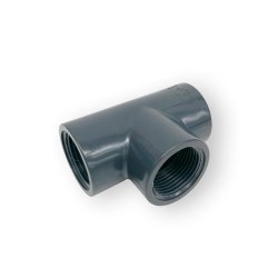 Te roscar pvc-u  f/f 1" 01804