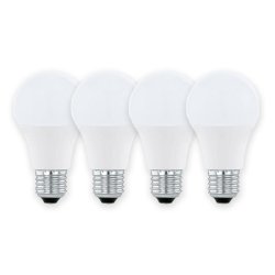 Pack 4 lampadas led E27 9W...