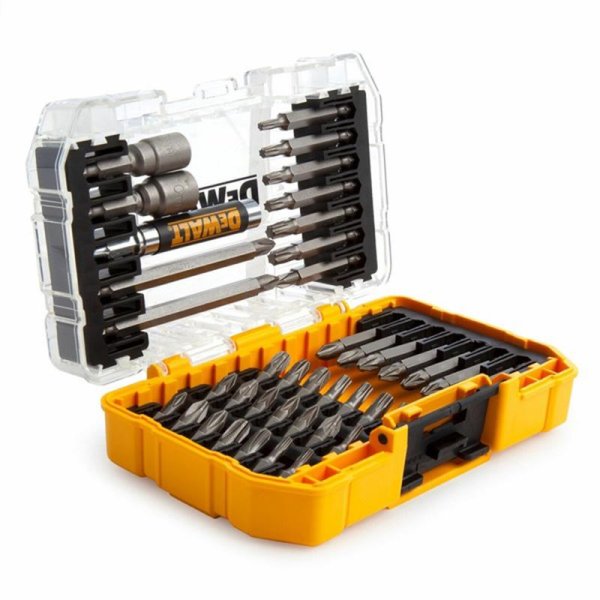 Tough Case pequena com 40 peças para aparafusar Dewalt 