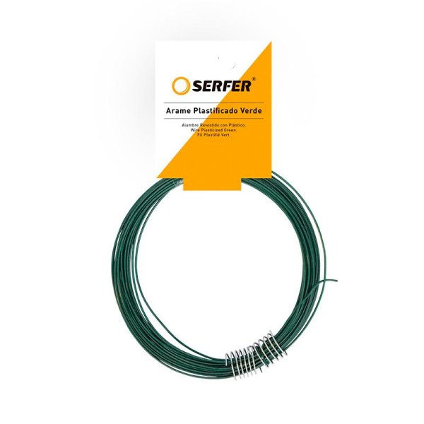 Arame plastificado 0.70-1.10 20mt Serfer 