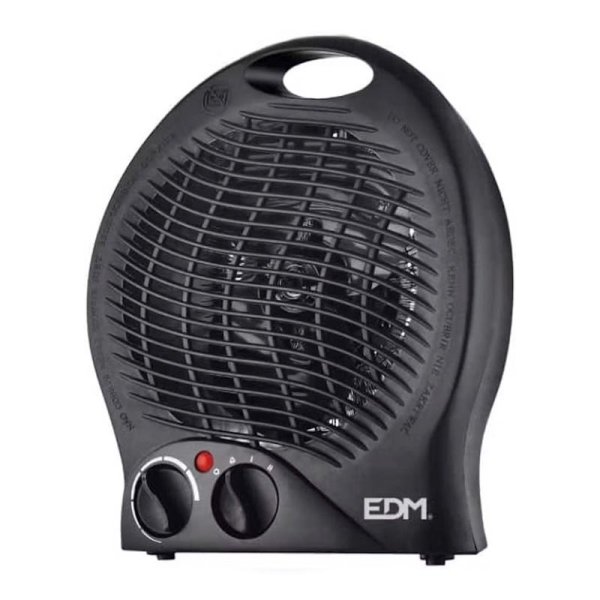 Aquecedor Elétrico EDM 1000-2000W Preto Elektro 