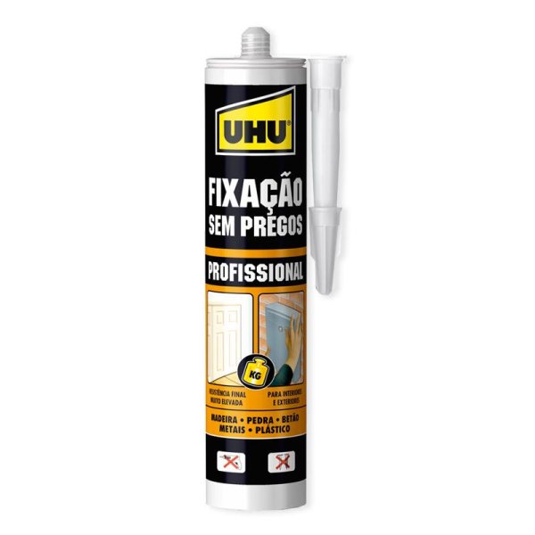 Fixacao s/pregos profissional UHU 350g 36805 UHU 