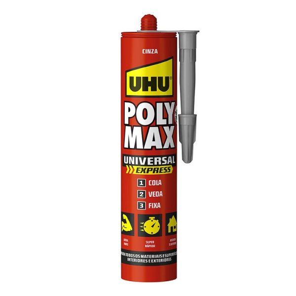 UHU Poly Max Express cinza 425g UHU 