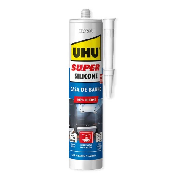 UHU Super silicone casa de banho branco 300ml 36865 UHU 