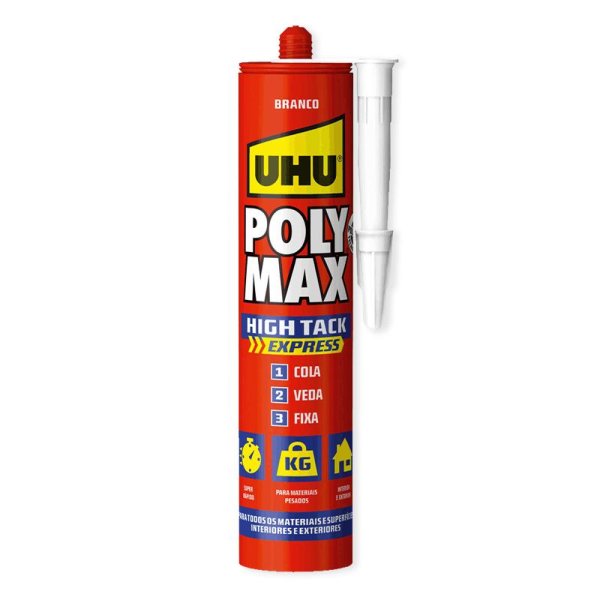 UHU Poly Max High Tack Express Branco 425g UHU 