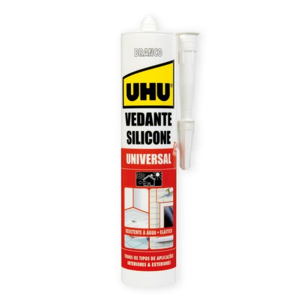 UHU Silicone Universal Branco 280ml UHU 