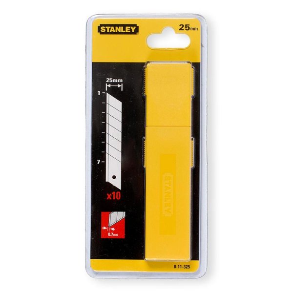 Conj. 10 laminas desbaste 25mm Stanley 0-11-325 Stanley 