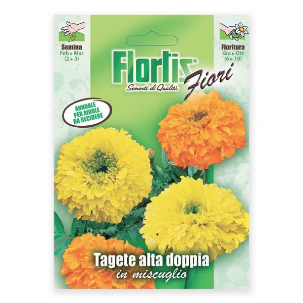 Semente tagete mix Flortis 