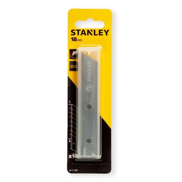 Conj. 10 laminas desbaste 18mm Stanley 0-11-301 Stanley 