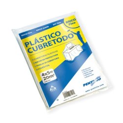 Cobert. plast fino p/protec...