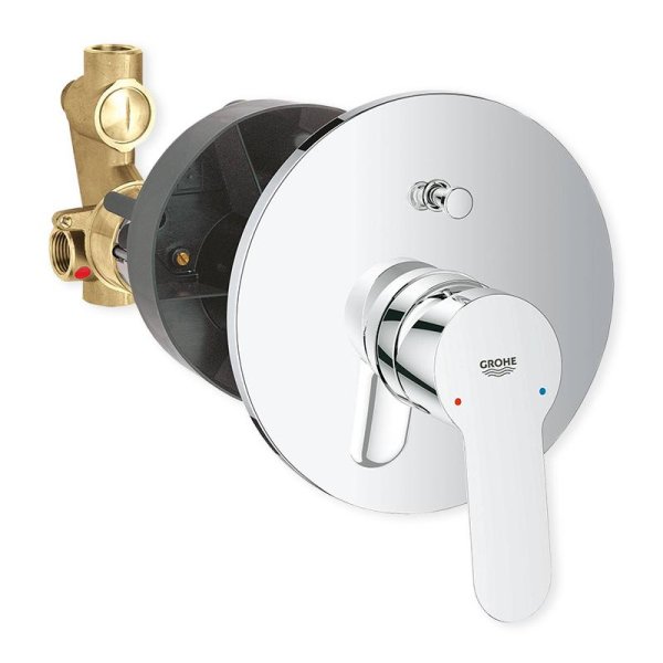 Monocomando de banheira e duche 1/2" BauEdge 29079000 Grohe 