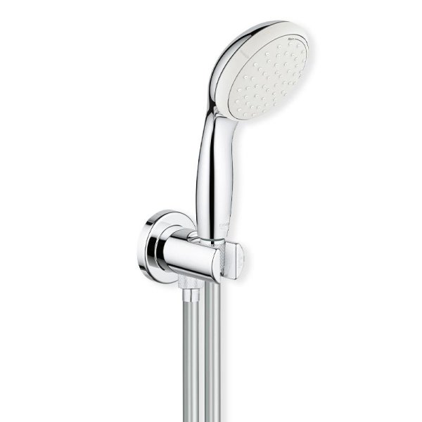 Conjunto suporte de parede 2 jatos NewTempesta 100 26406001 Grohe 