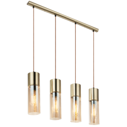 Suspensao Annika 4xE27 gold