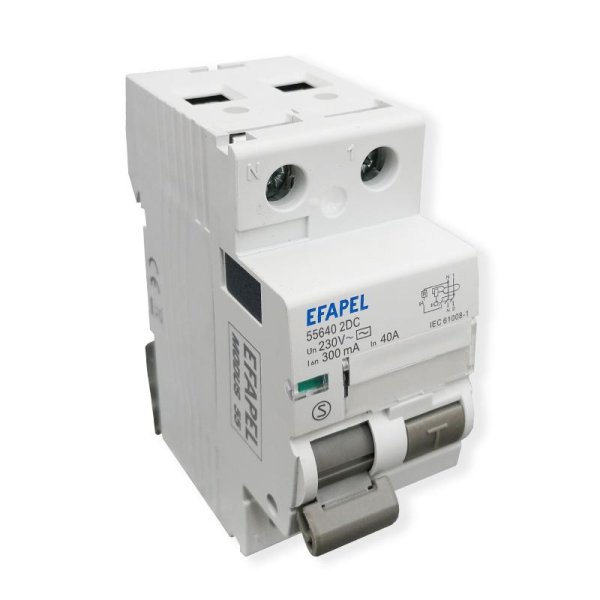 Interruptor diferencial 2P 300MA AC 40A Efapel 