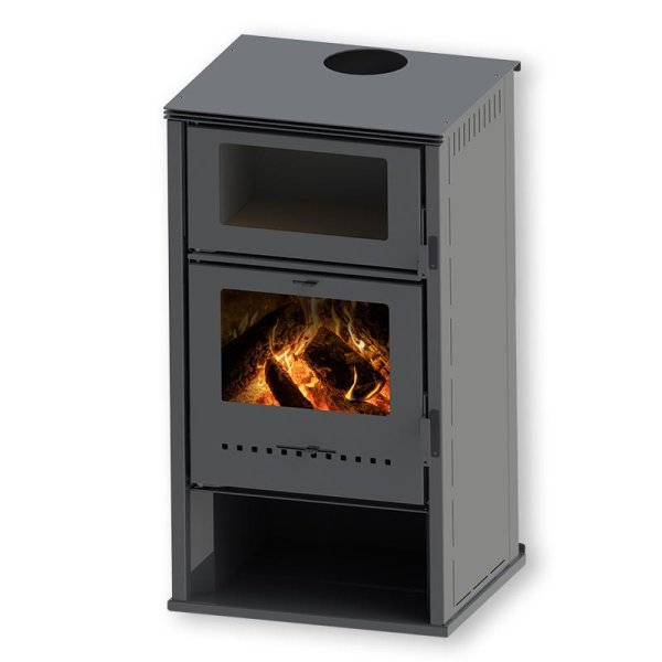 Salamandra a Lenha com Forno Alpi Olivina ED 8,3kW Alpi 