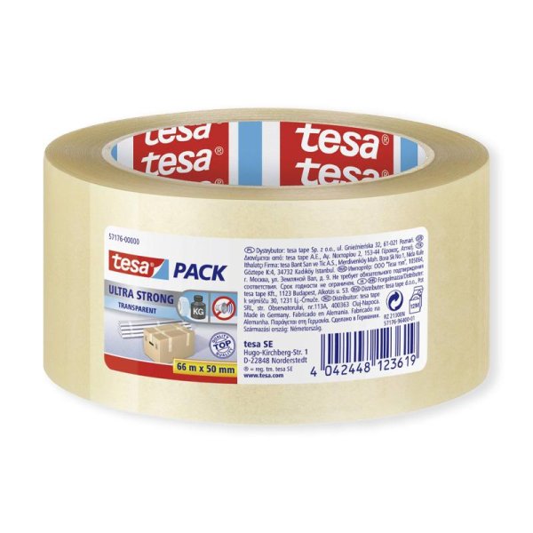 TESAPACK - ULTRA STRONG TRANSP (70% PET)_66M x 50mm Tesa 