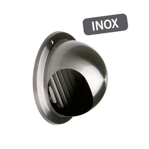 Grelha aluminio encastrar tubo diam.9-11 koppa inox natural Fepre 