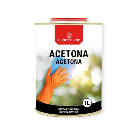 Acetona lata 1lt