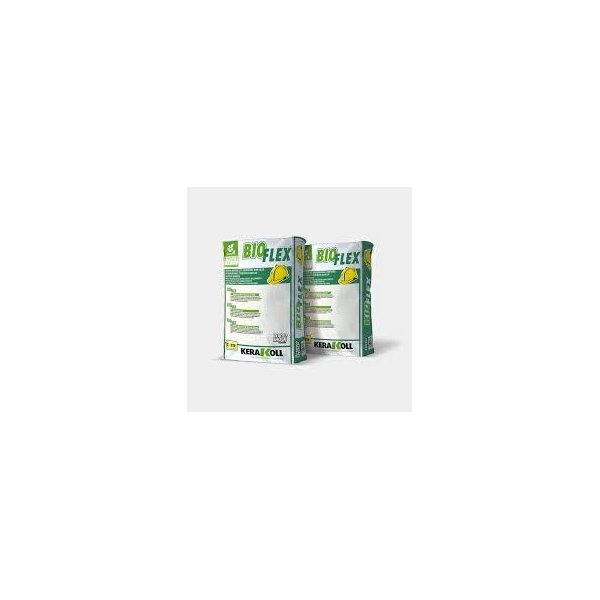 Cimento cola Bioflex branco shock 25kg Kerakoll 