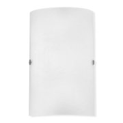 Aplique vidro branco troy 1XE14 60W 18cmx25cmx75cm