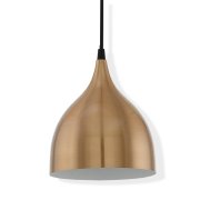 Suspensao aco coretto 1XE27 60W Ø17cmx110cm