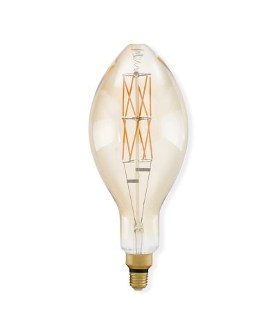 Lampada deco E140 led E27 806lm 8W Ø14cmx33cm dim.